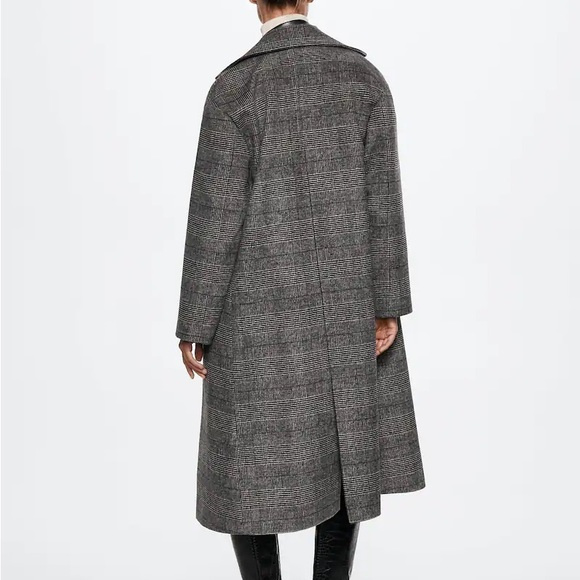 Mango Oversize wool coat - Picture 2 of 3